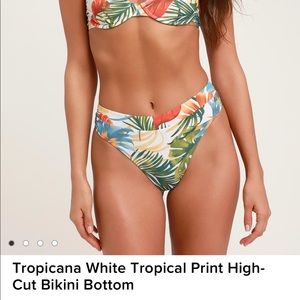 Rhythm High Cut Tropicana Bikini Bottom